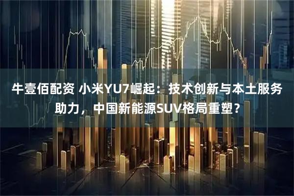 牛壹佰配资 小米YU7崛起：技术创新与本土服务助力，中国新能源SUV格局重塑？